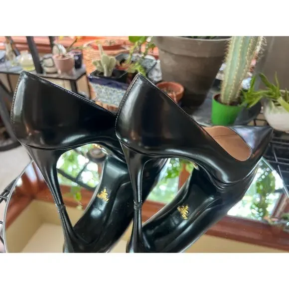 PRADA $950 Platform 4” Pumps